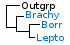 <strong>Fig. 115:1.</strong> Phylogenetic tree based on 16S rRNA gene sequences, which illustrates the relations between members of the order <i>Spirochaetales</i>. All taxa in the tree belong to the phylum <i>Spirochaetes</i> except <i>Streptococcus pyogenes</i> and <i>Staphylococcus aureus</i> subsp. <i>aureus</i>, which belong to the phylum <i>Firmicutes</i> and <i>Escherichia coli</i>, which belongs to the phylum <i>Proteobacteria</i>. The genera which are represented in VetBact are indicated by vertical bars. Names of taxa in blue are included in VetBact and taxa in bold are included in this  bacterial page.</p> 

<p>The tree was generated on line by using the computer program "Tree Builder" at <a href="http://rdp.cme.msu.edu/" target="_blank">the website of RDP</a>. <i>E. coli</i> was chosen as outgroup. (T) means type strain. Date: 2016-02-10.</p>